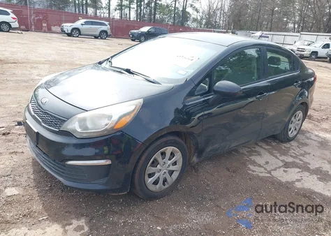 2016 Kia Rio Lx z USA, uszkodzony, nr VIN KNADM4A38G6541730